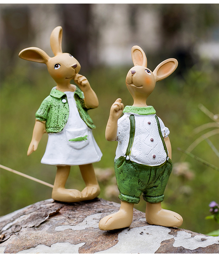 Garden Decoration Cartoon Rabbit Decoration