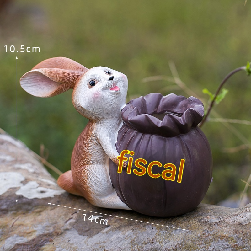 Garden Decoration Cartoon Rabbit Decoration