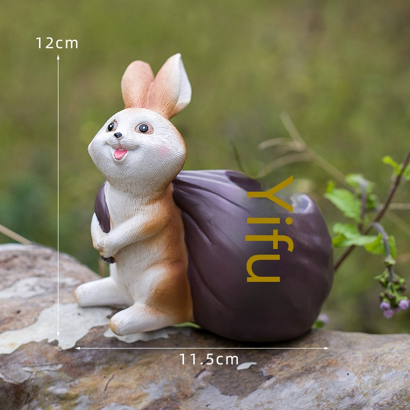 Garden Decoration Cartoon Rabbit Decoration