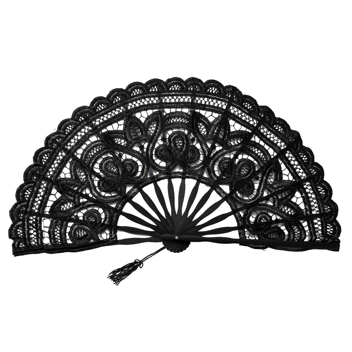 Lace Fan Vintage Handmade Fan