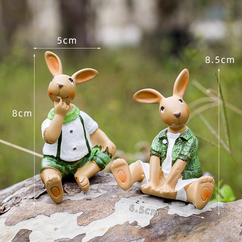 Garden Decoration Cartoon Rabbit Decoration