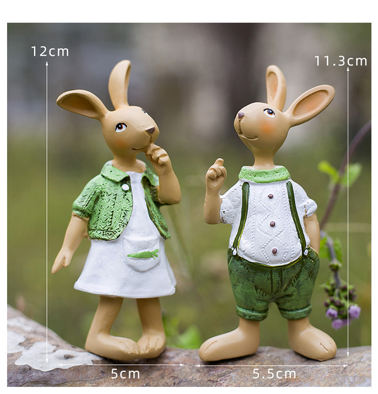 Garden Decoration Cartoon Rabbit Decoration