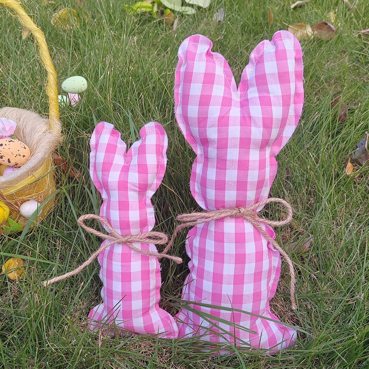 Easter Decoration Handmade Easter Fabric Rabbit Ornament Festival Party Decoration Supplies