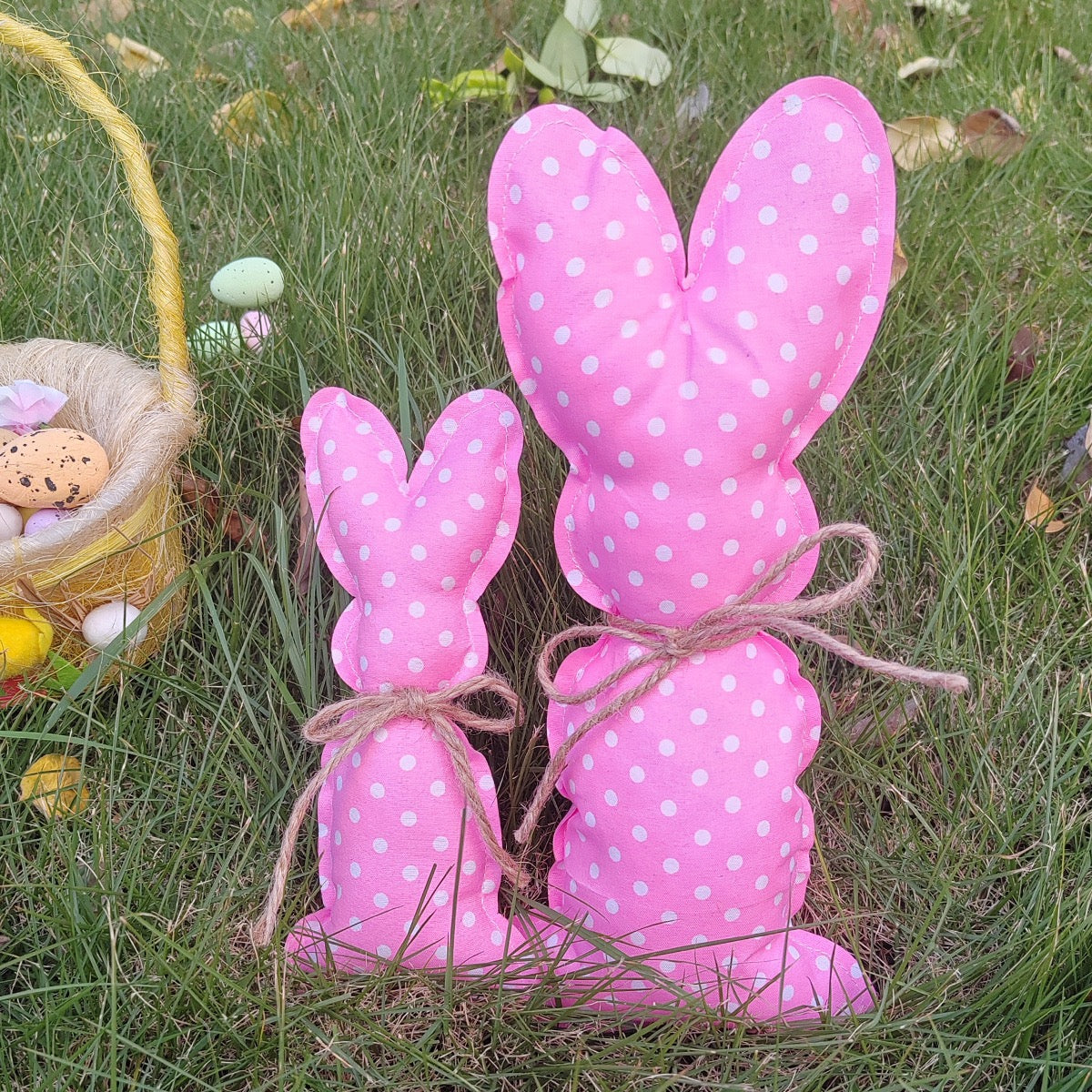 Easter Decoration Handmade Easter Fabric Rabbit Ornament Festival Party Decoration Supplies