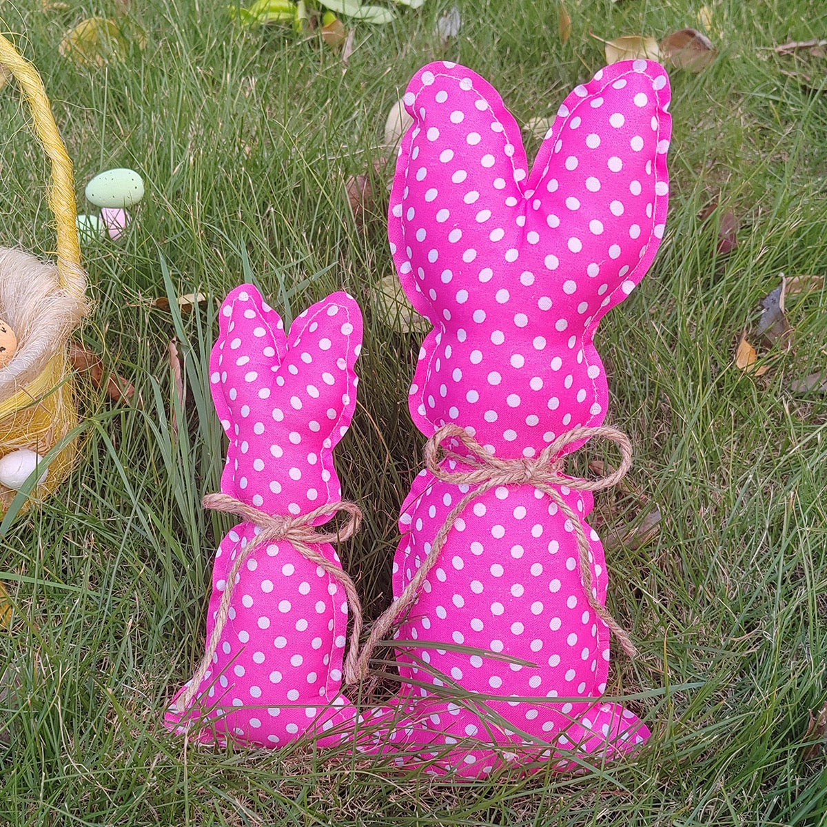 Easter Decoration Handmade Easter Fabric Rabbit Ornament Festival Party Decoration Supplies