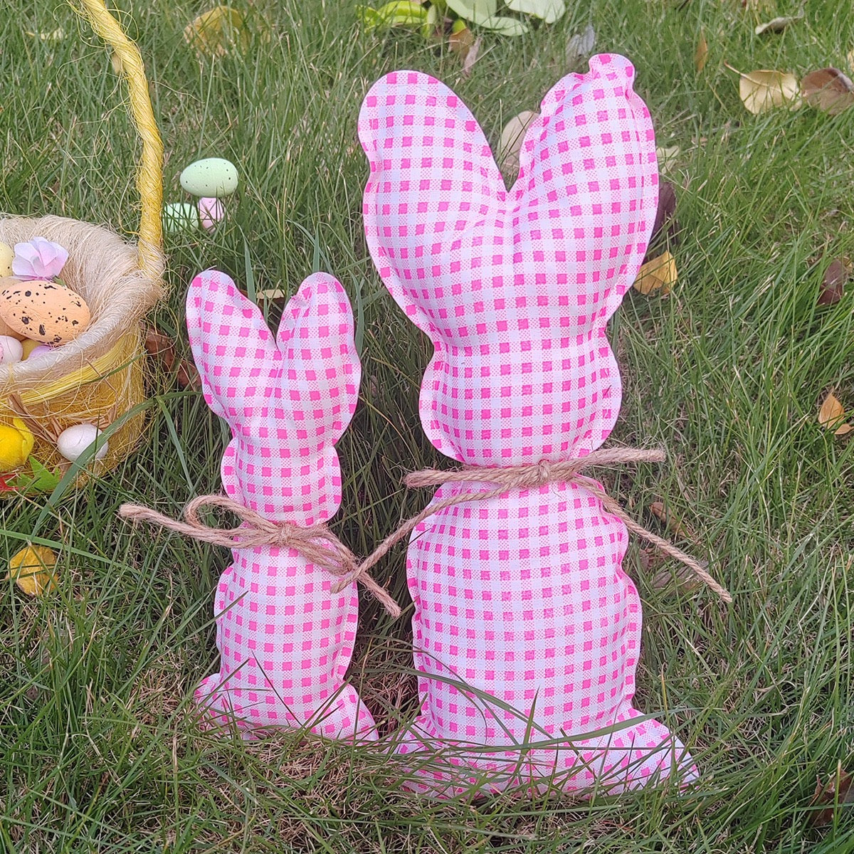 Easter Decoration Handmade Easter Fabric Rabbit Ornament Festival Party Decoration Supplies