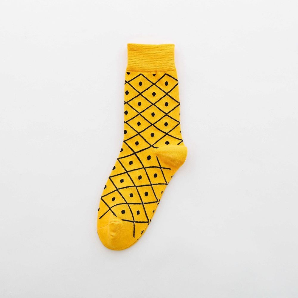 Fruit tube women's socks Jacquard cartoon women's socks